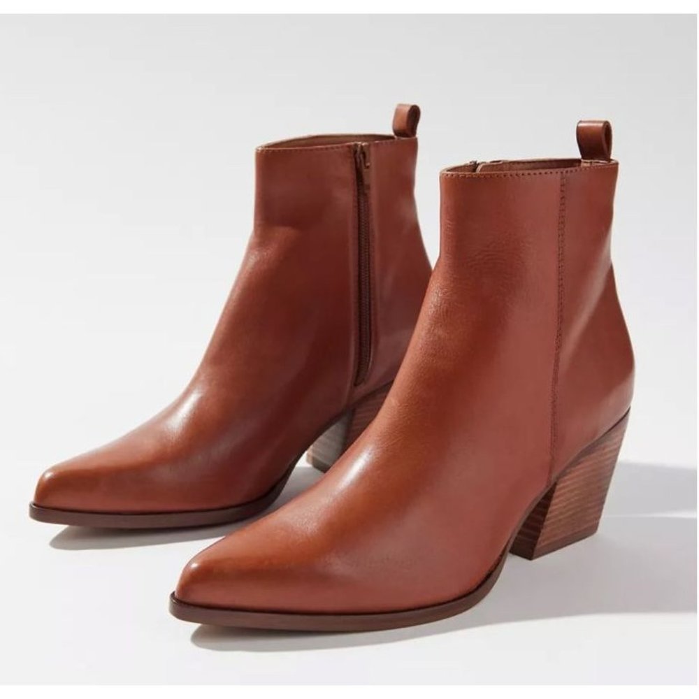 Seychelles Aboard Boots in Brown Leather
